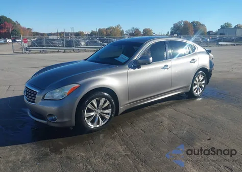 2012 Infiniti M37 Base (A7) from USA, damaged, VIN JN1BY1AR4CM395031